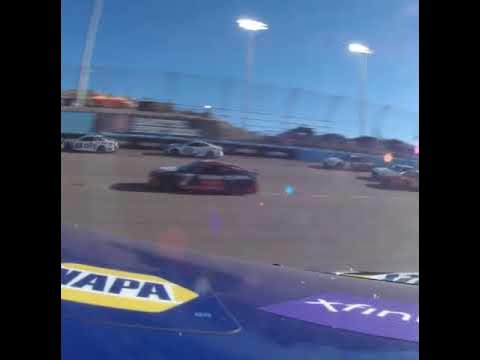 In-car of Ross Chastain/Chase Elliott wreck at Phoenix