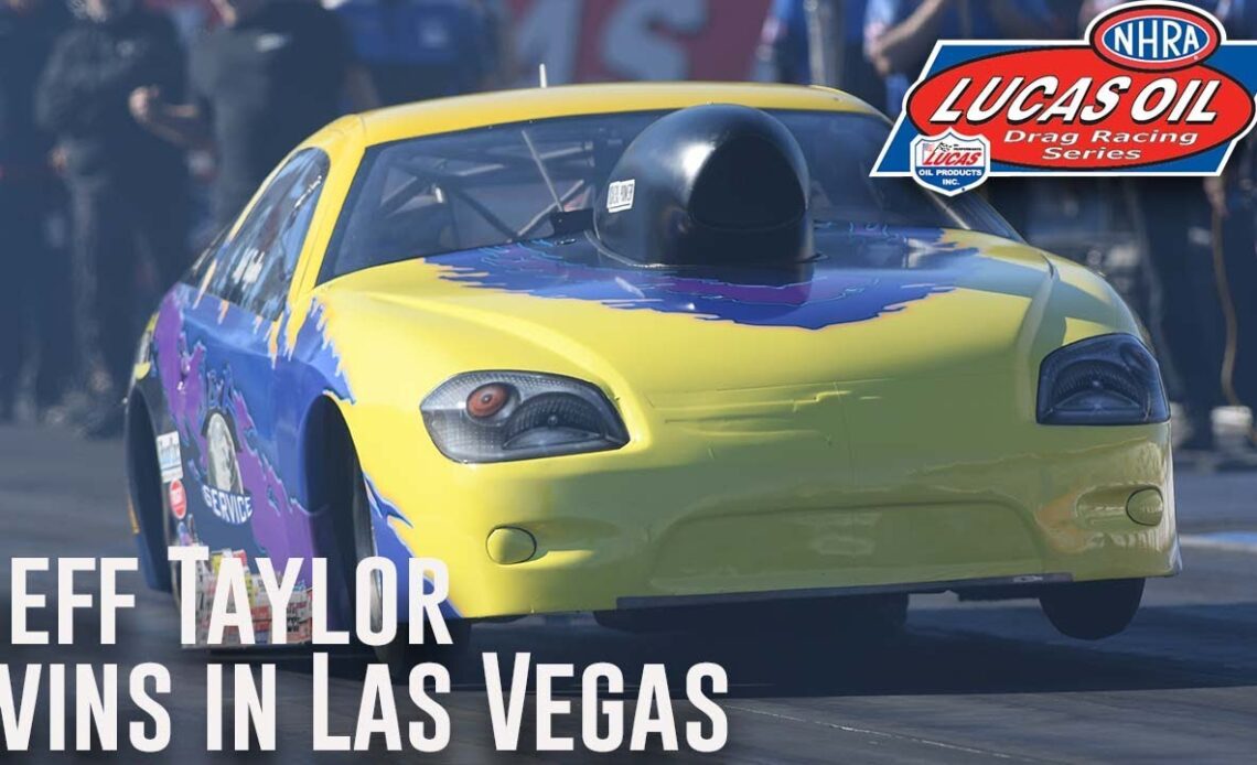 Jeff Taylor wins Comp Eliminator at NHRA Nevada Nationals