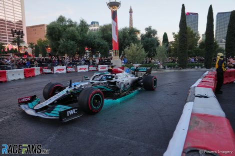 Mercedes, 2023 Las Vegas Grand Prix launch, 2022