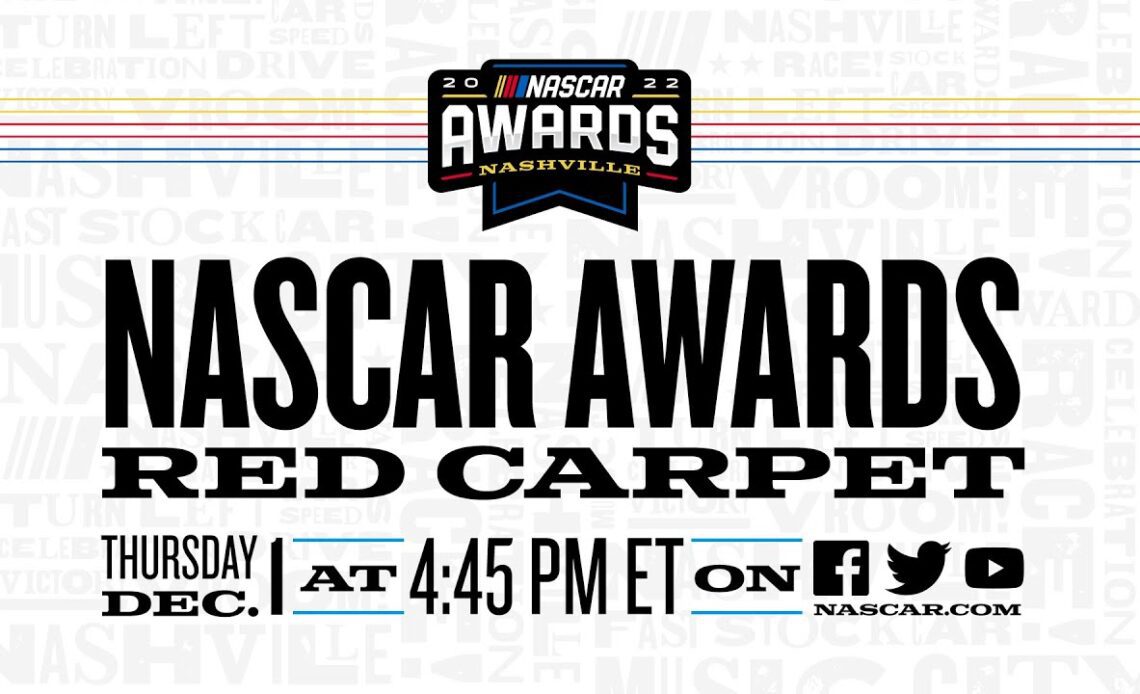 Live: NASCAR Awards Red Carpet show