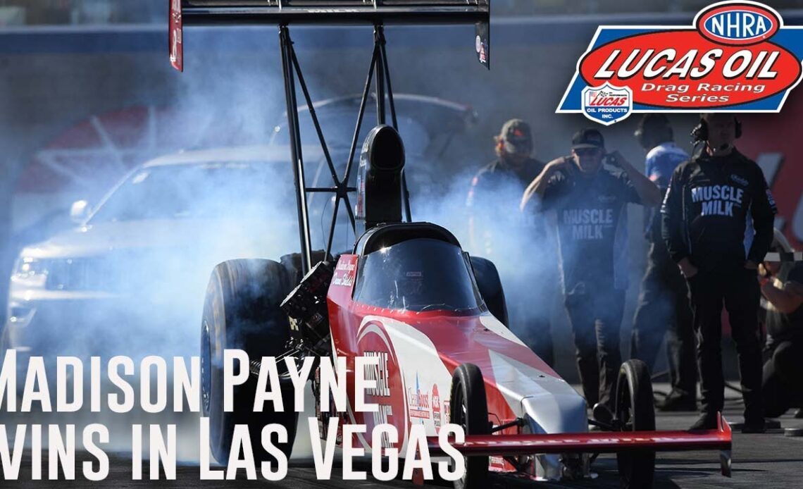 Madison Payne wins Top Alcohol Dragster at NHRA Nevada Nationals