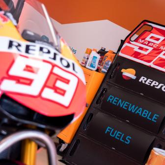 Marc Marquez tests Repsol renewable fuel for first time