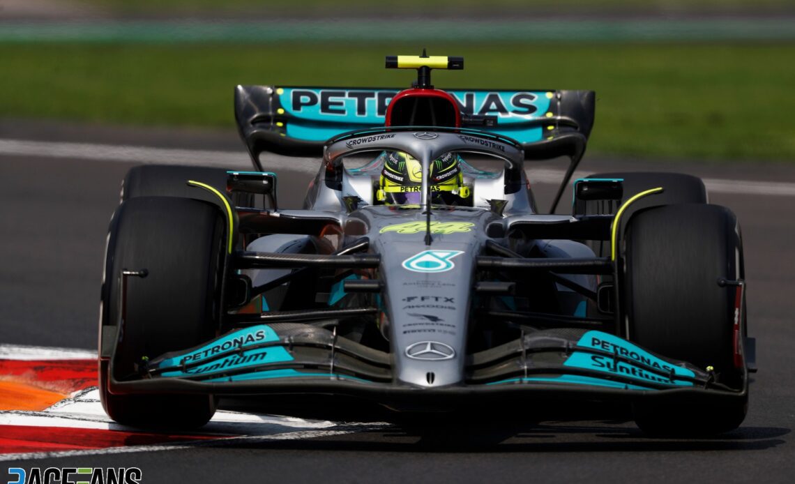 Lewis Hamilton, Mercedes, Autodromo Hermanos Rodriguez, 2022