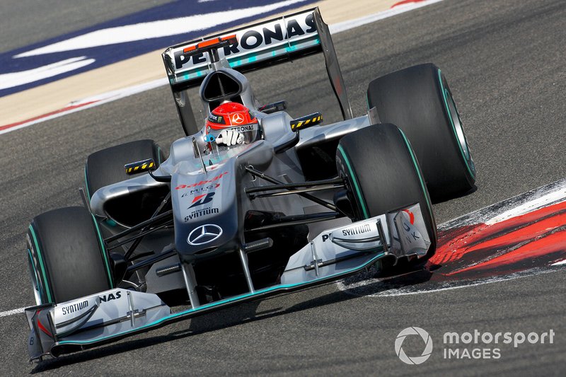 Michael Schumacher, Mercedes MGP W01

