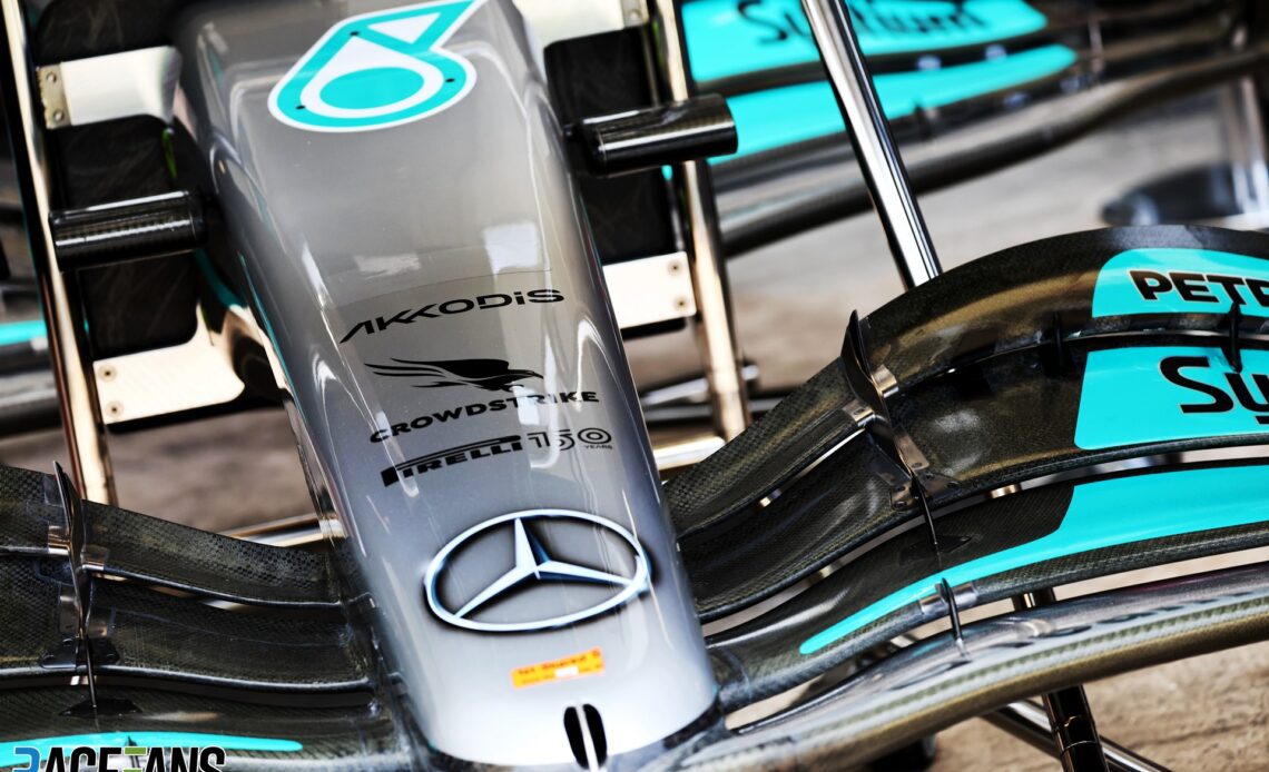 Mercedes to remove FTX logos after suspending sponsorship deal · RaceFans