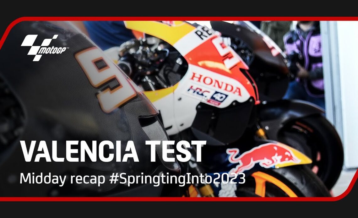 Midday recap of the Valencia Test | #SpringtingInto2023