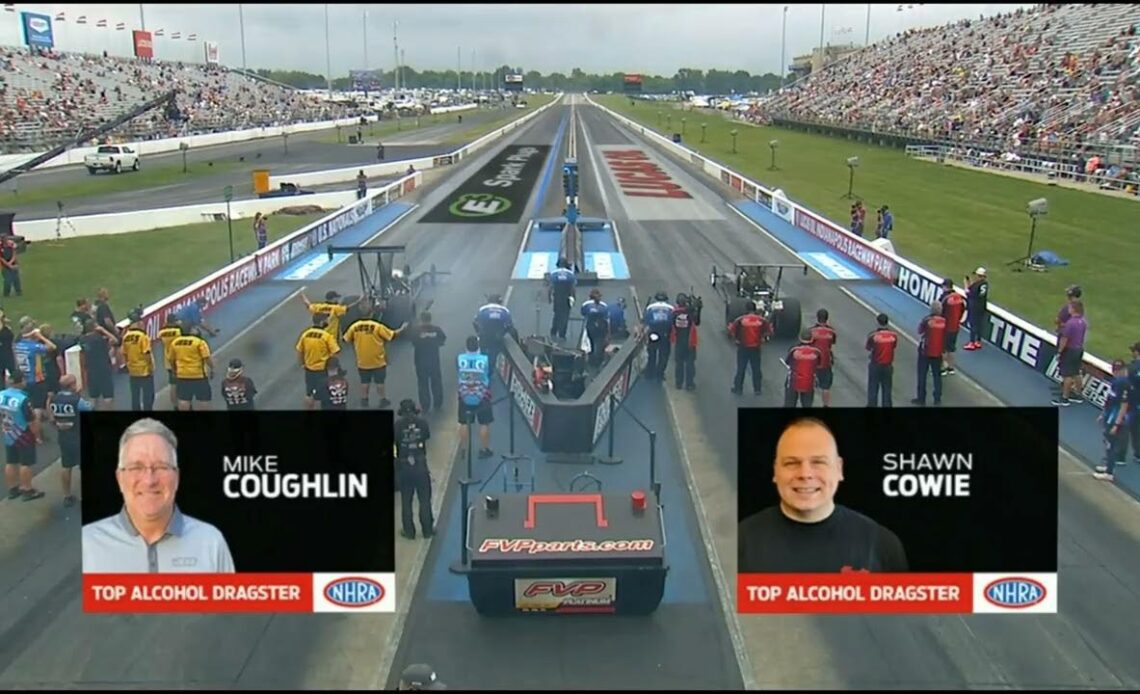 Mike Coughlin, Shawn Cowie, Top Alcohol Dragster, Semi Final Eliminations Dodge Power Brokers, U S