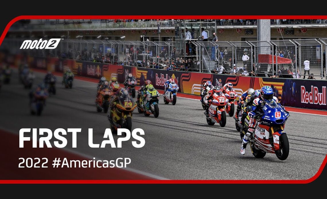 Moto2™ First Laps | 2022 #AmericasGP 🇺🇸