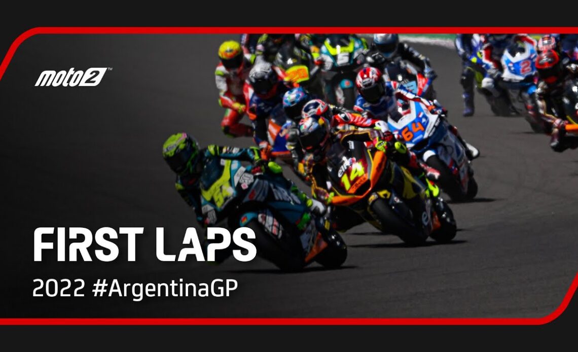 Moto2™ First Laps | 2022 #ArgentinaGP 🇦🇷