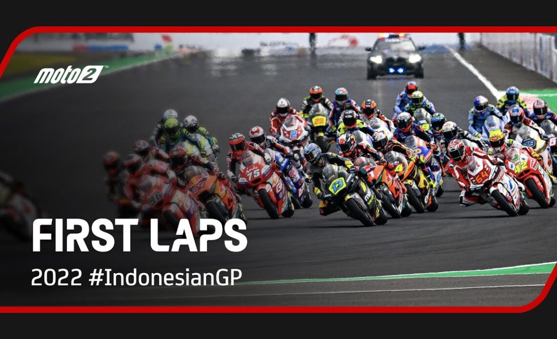 Moto2™ First Laps | 2022 #IndonesianGP 🇮🇩