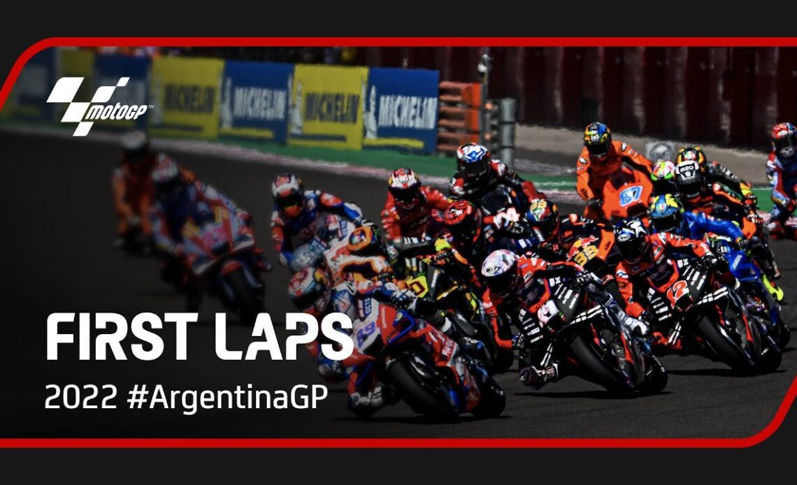 MotoGP™ First Laps | 2022 #ArgentinaGP 🇦🇷