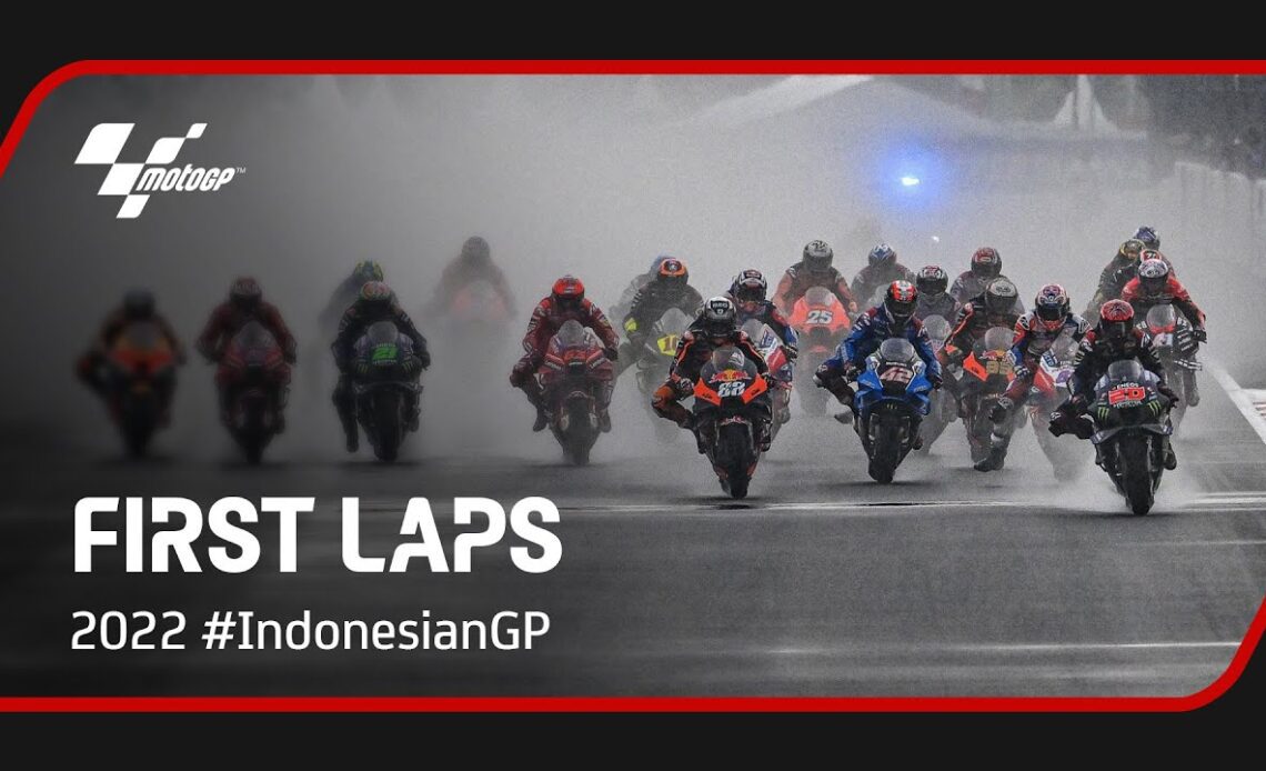 MotoGP™ First Laps | 2022 #IndonesianGP 🇮🇩