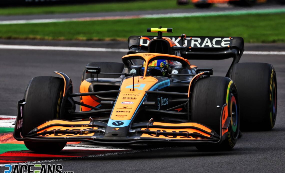 Lando Norris, McLaren, Autodromo Hermanos Rodriguez, 2022