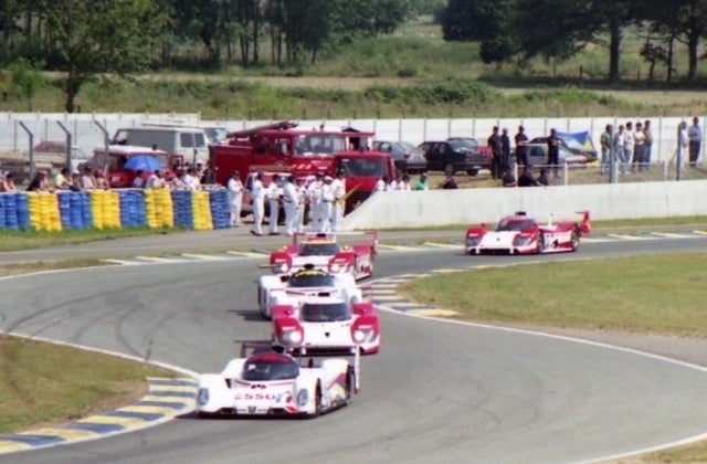 Peugeot vs Tyoota at Le Mans in 1993