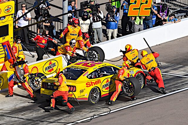 Pit Stall Selection Proves Key To Joey Logano's Race & Title Win