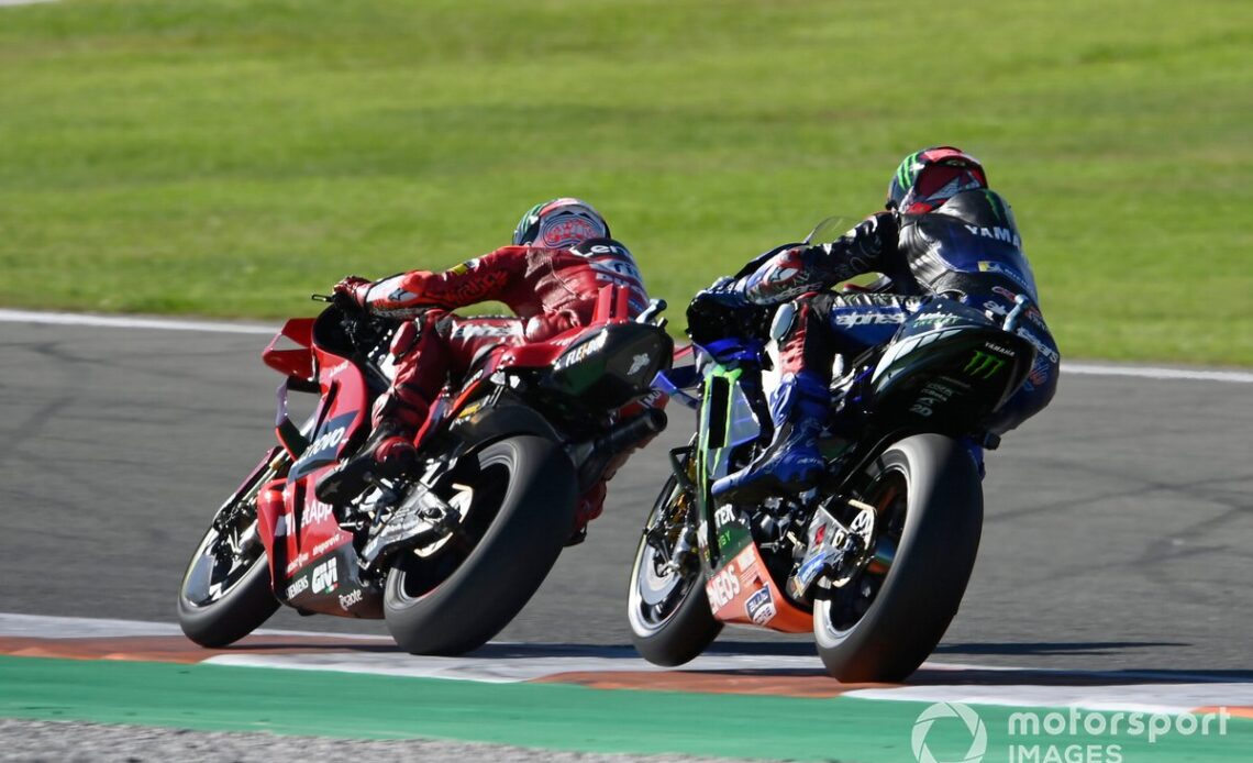 Francesco Bagnaia, Ducati Team, Fabio Quartararo, Yamaha Factory Racing