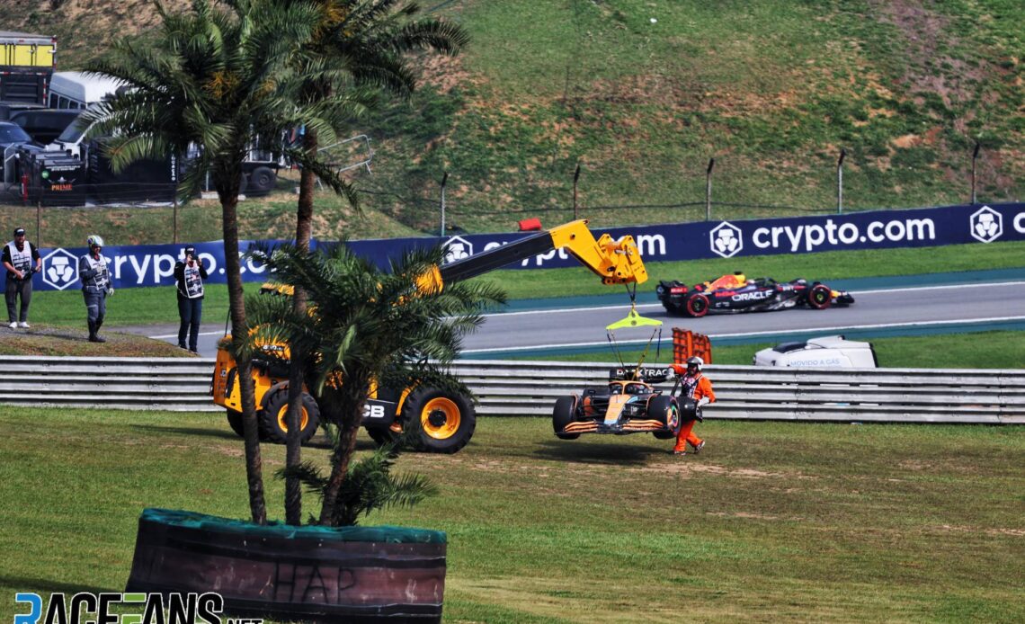 Daniel Ricciardo, McLaren, Interlagos, 2022