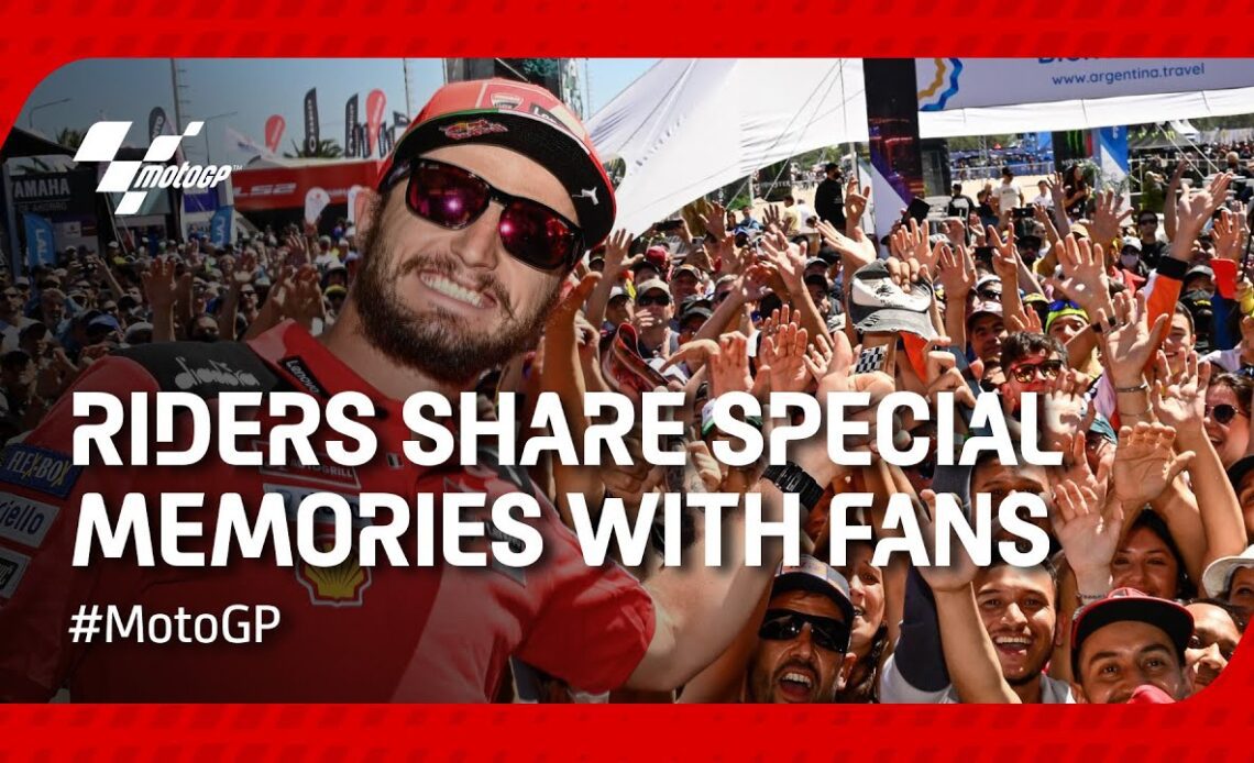 Riders share their special memories with fans | #MotoGP