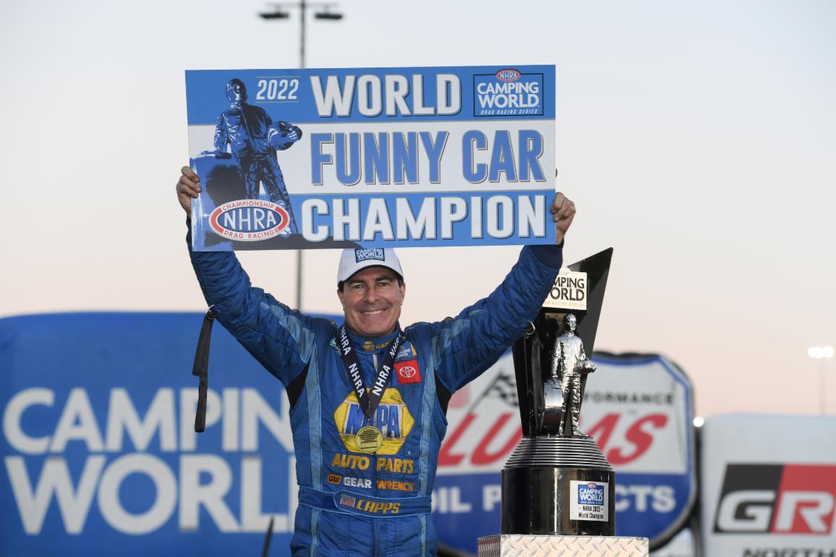 221118 Ron Capps’ Storybook First Season as Team Owner ends with Funny Car World Championship