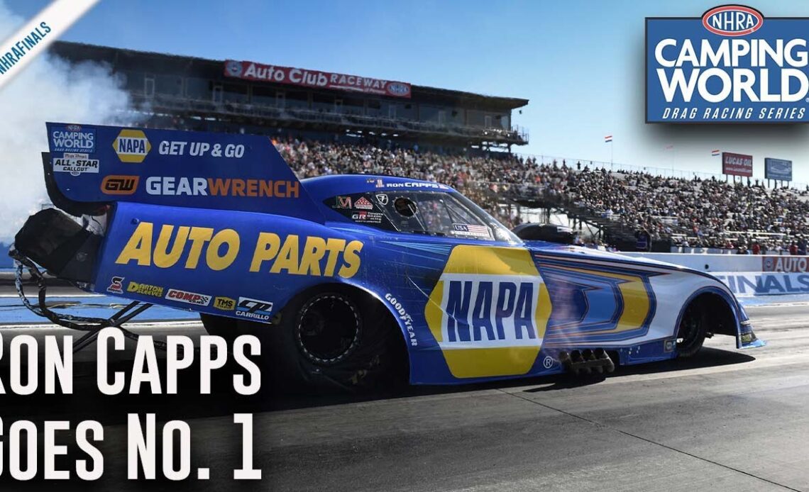 Ron Capps snags biggest No. 1 Qualifier of the season