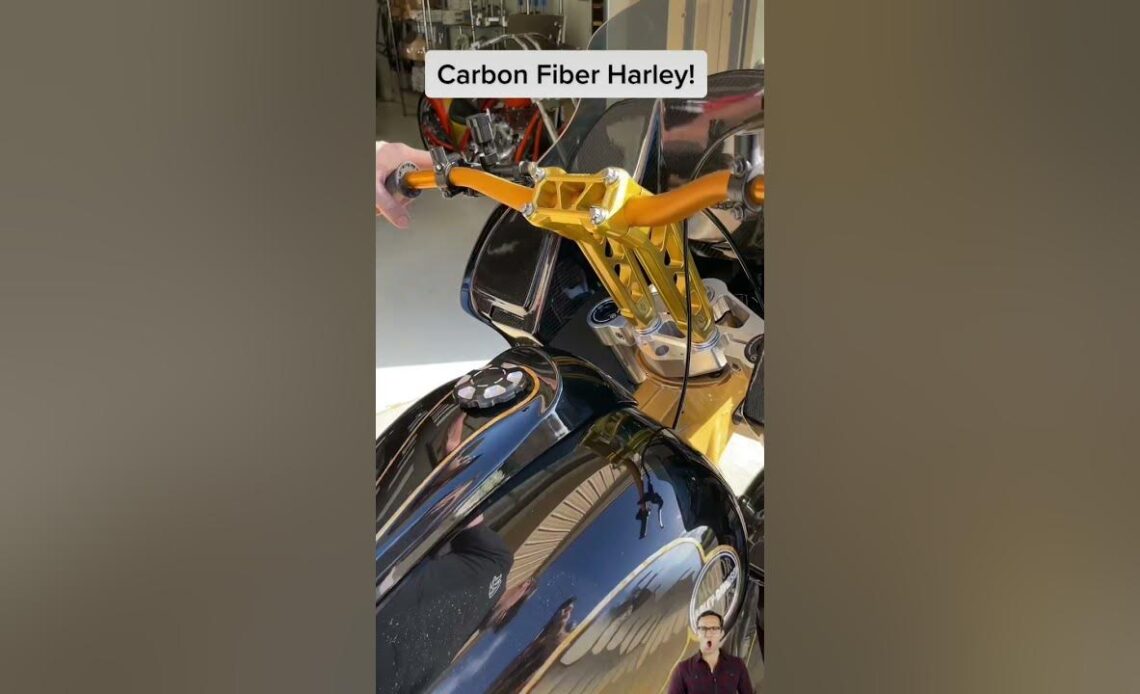 Stunning Carbon Fiber Harley!