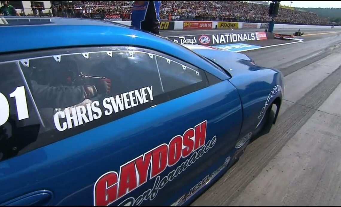 Tanner Gray, Chris Sweeney, Pro Stock Rnd 2 Qualifying Pep Boys Nationals, Maple Grove Raceway Mohnt