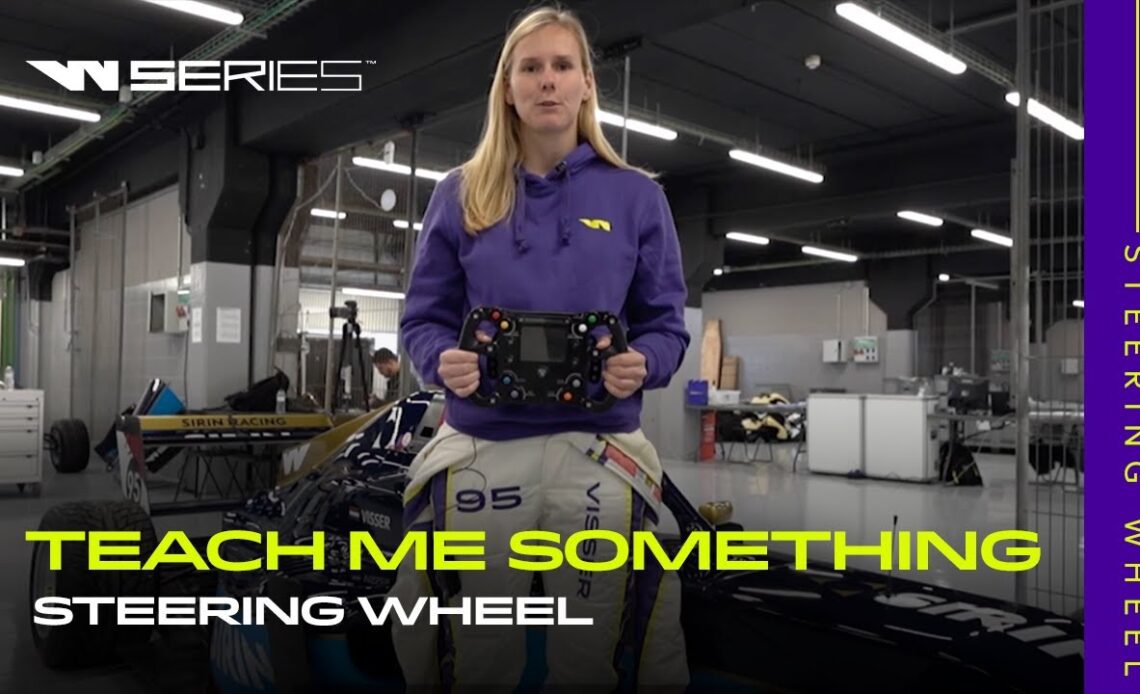 Teach Me Something | W Series Steering Wheel