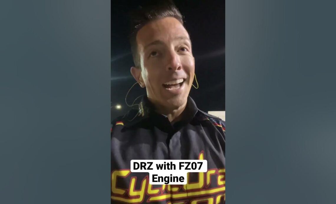 They Put a FZ07 Engine in a DRZ!