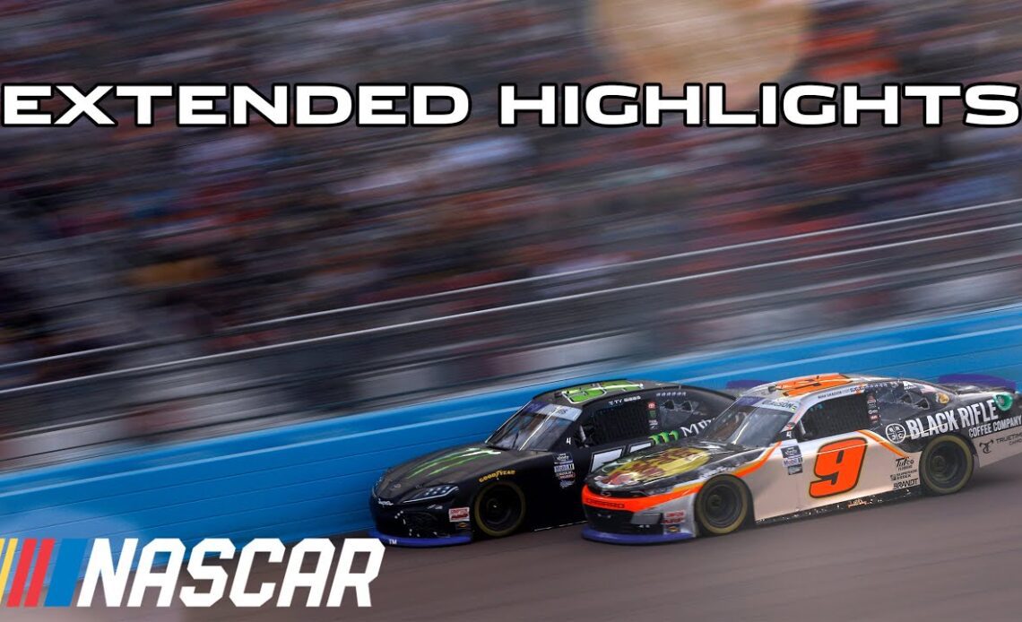 Ty Gibbs sweeps at Phoenix in title race | Extended Highlights