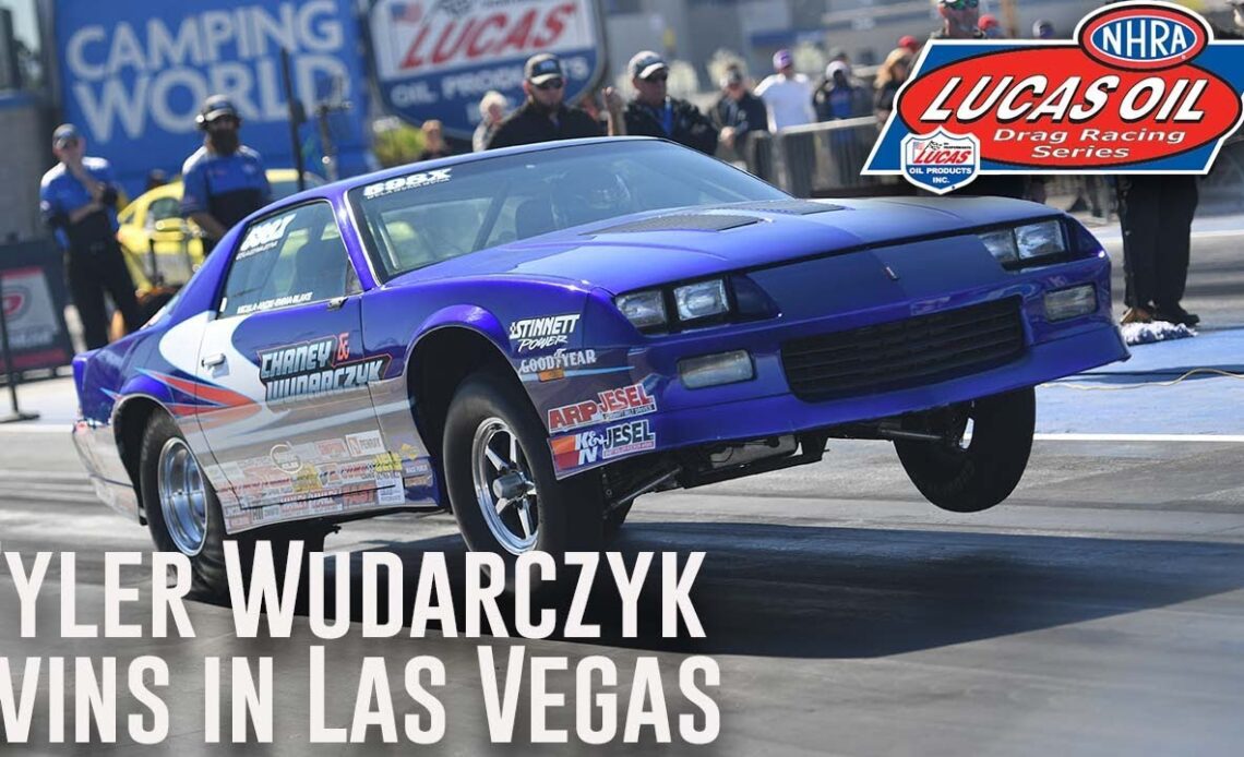 Tyler Wudarczyk wins Super Stock at NHRA Nevada Nationals