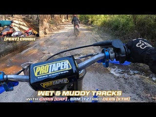 Wet & Muddy Tracks (KTM/HONDA CRASH)