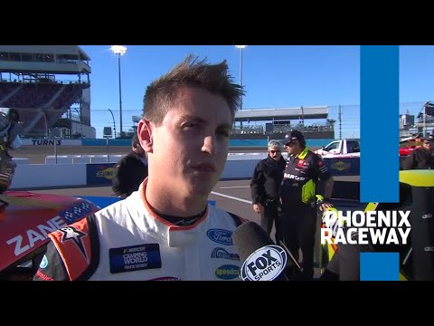 Zane Smith zooms to pole position at Phoenix: 'Third time's the charm'