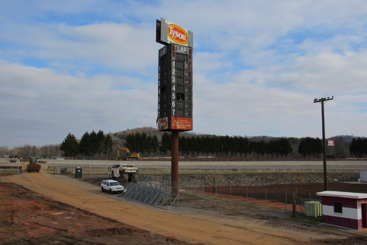 North Wilkesboro (N.C.) Speedway renovation