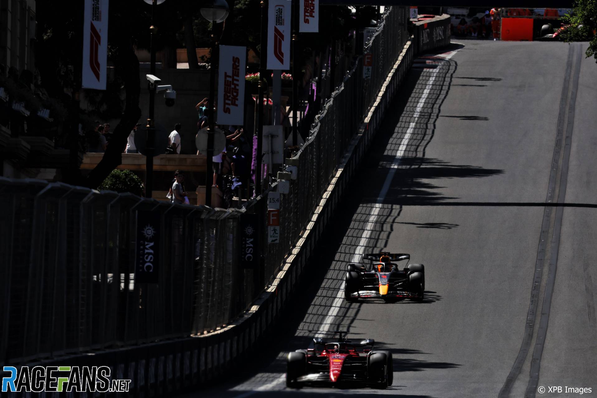 Charles Leclerc, Ferrari, Baku Street Circuit, 2022