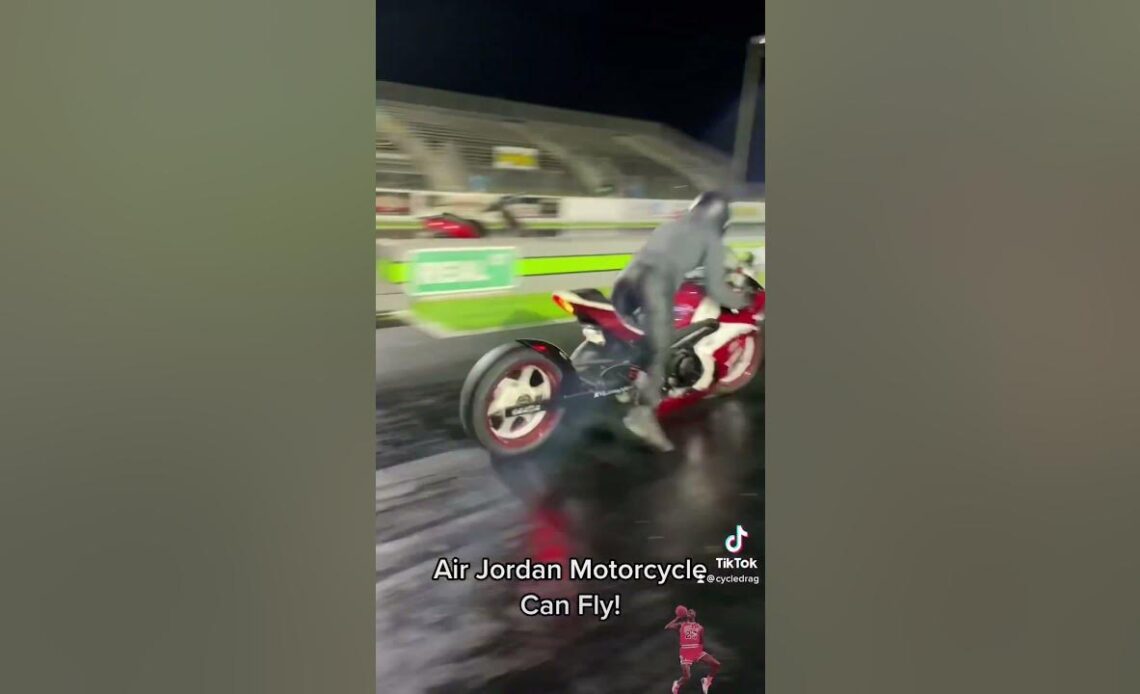 Air Jordan Motorcycle Can Fly!