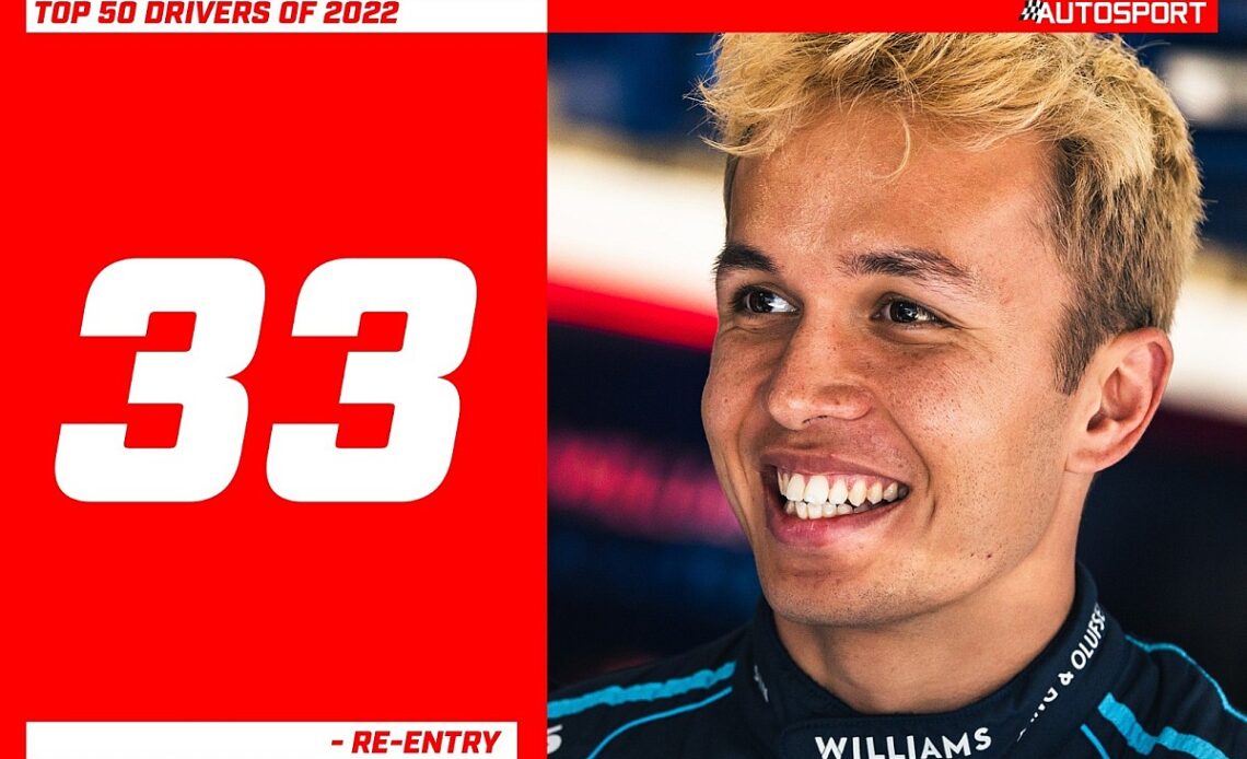 Autosport 2022 Top 50: #33 Alex Albon