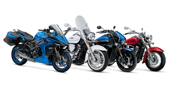 Award-Winning GSX-S1000GT/GT+ and Proven Boulevard Cruisers Return for the 2023 Suzuki Line-Up