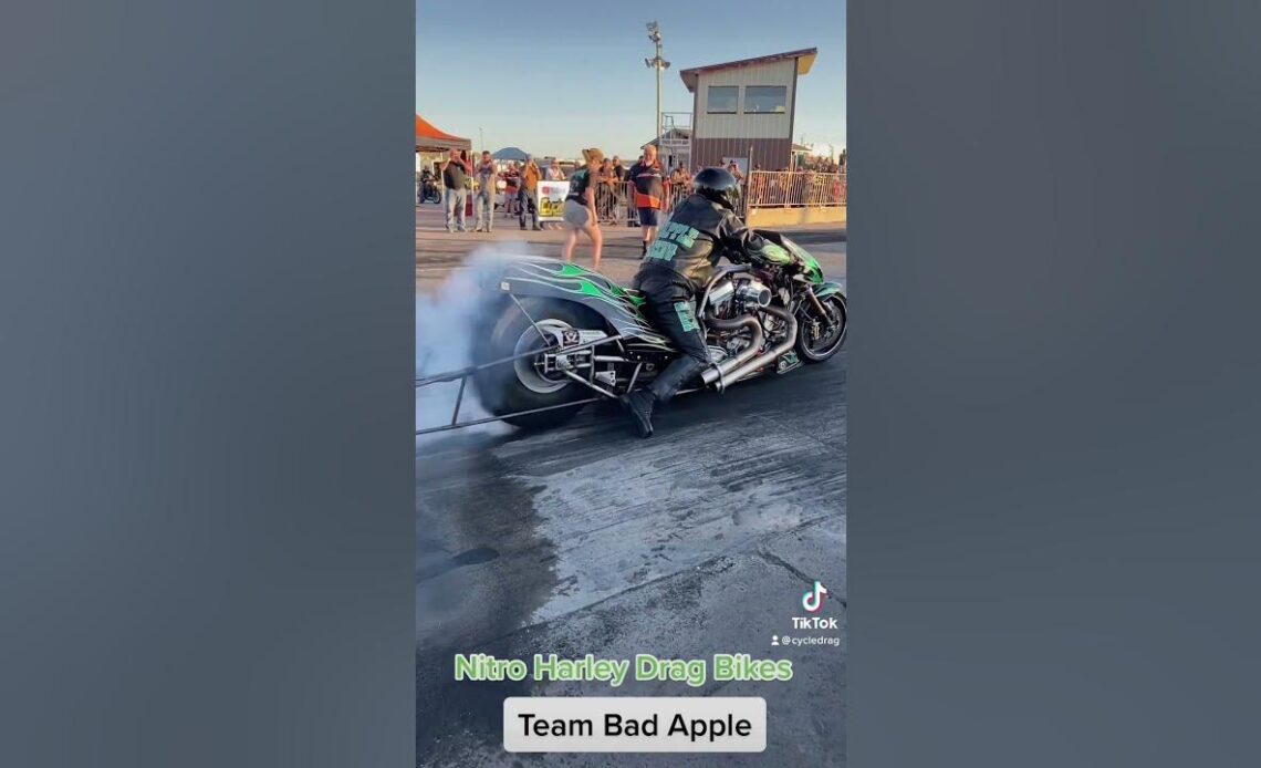 Bad Apple Top Fuel Harley Racing