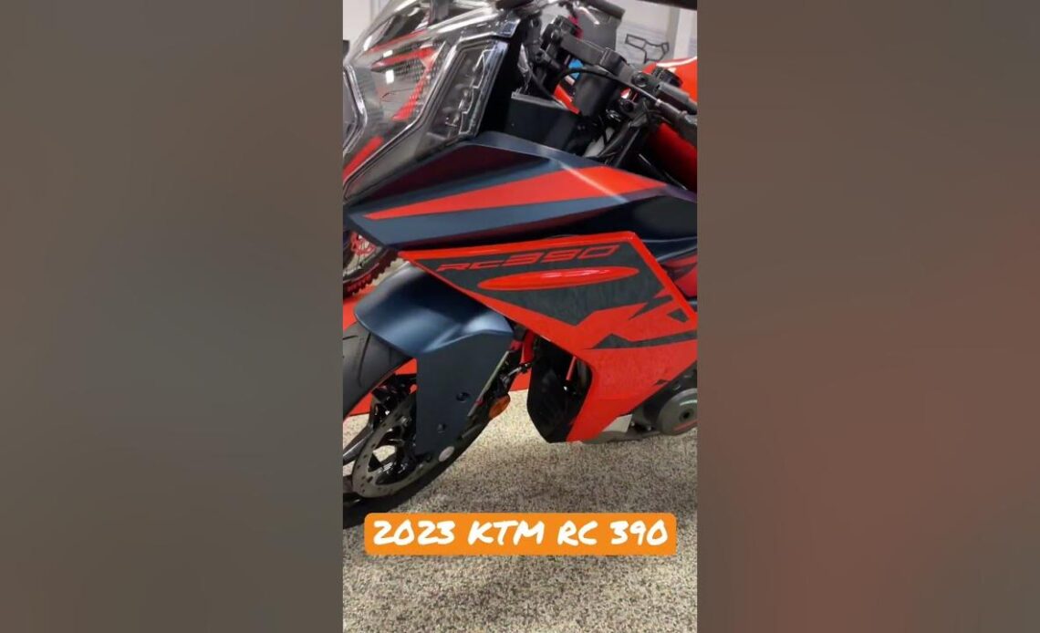 Check out the 2023 KTM RC 390