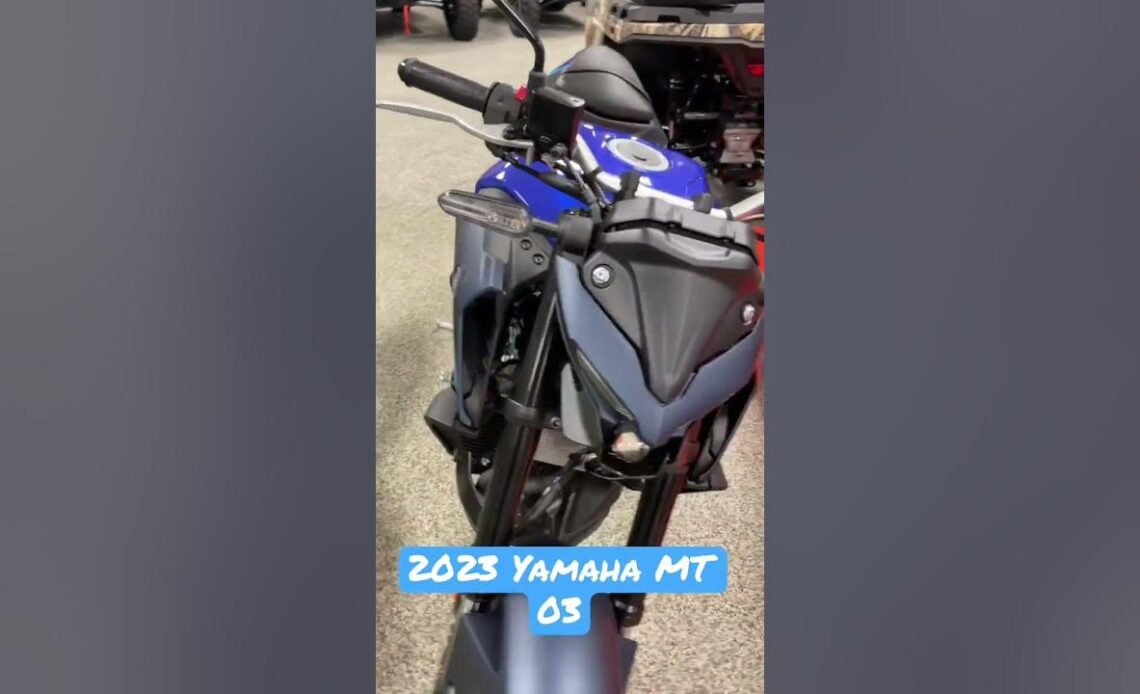Check out the 2023 Yamaha MT 03