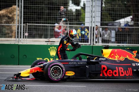 Daniel Ricciardo, Red Bull, Baku City Circuit, 2018