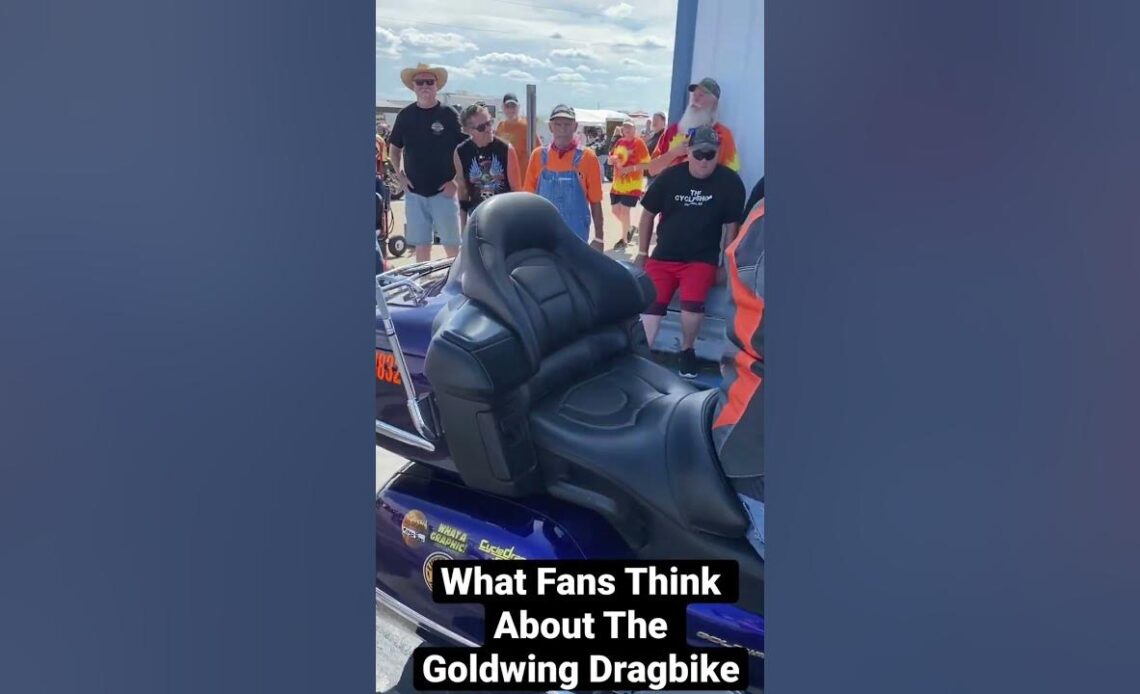 Fans React to Honda Goldwing Dragbike