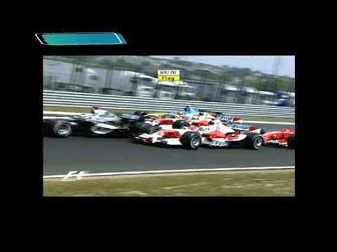Formula 1 2005 - Rd 13 - Hungarian Grand Prix [Highlights]