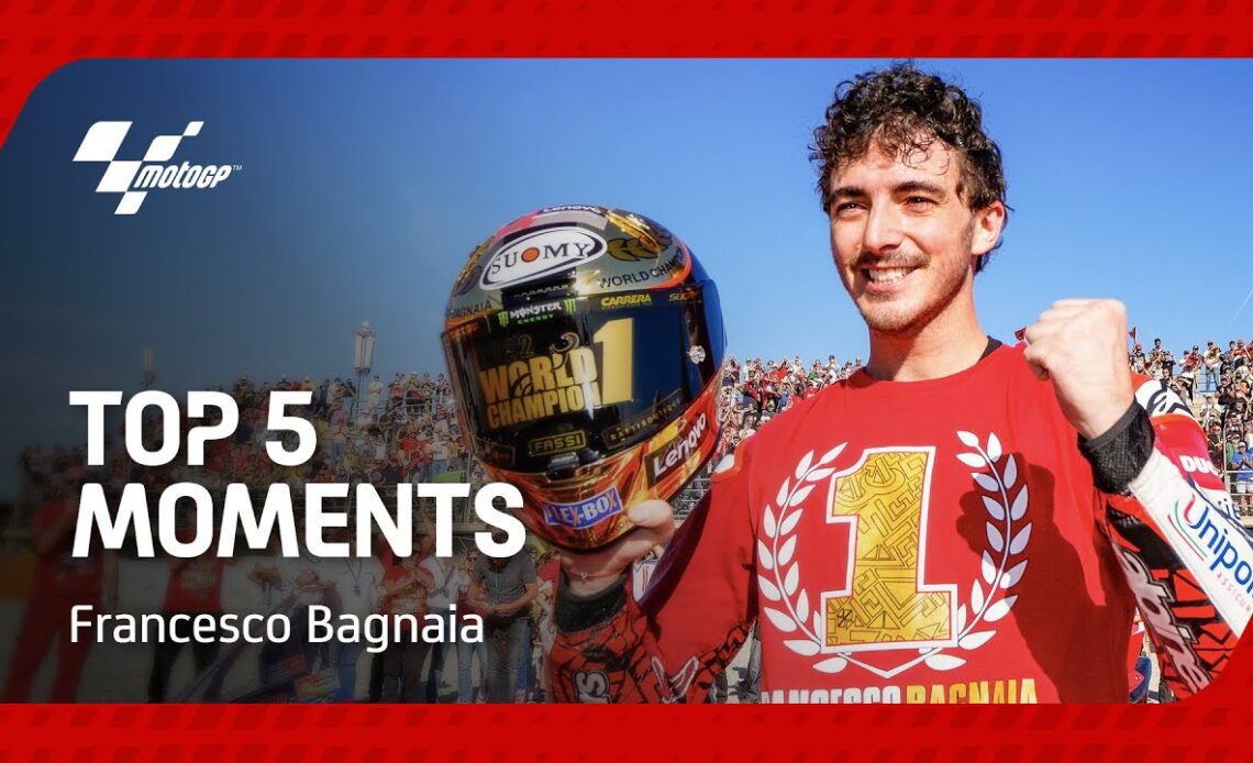 Francesco Bagnaia 🥇 | Top 5 Moments of 2022