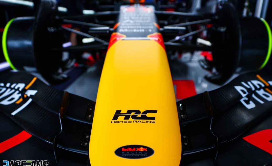 Honda Racing Corporation branding, Red Bull, Suzuka, 2022