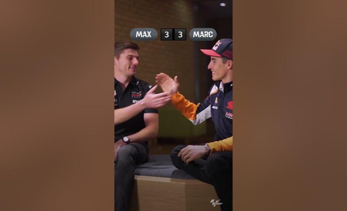 How much do Marc Marquez and Max Verstappen know about each other's sports? 🏍️🏎️ | True or False