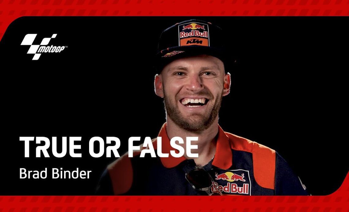 How much do MotoGP™ riders know about themselves? | Brad Binder