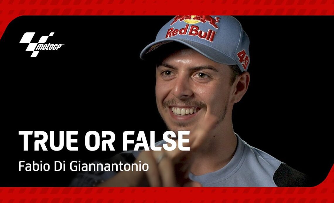 How much do MotoGP™ riders know about themselves? | Fabio Di Giannantonio