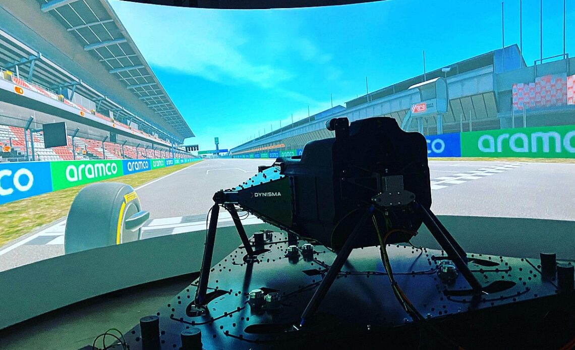 Inside the most realistic F1 simulator you can buy