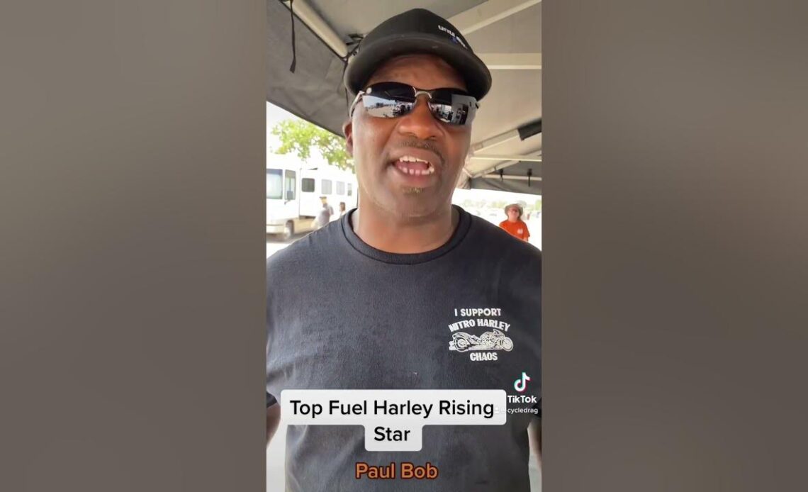 Keep an eye on this Top Fuel Harley rising star